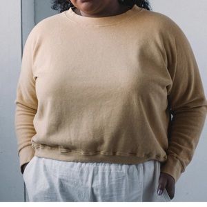 Aliya Wanek Ami sweatshirt in Ochre